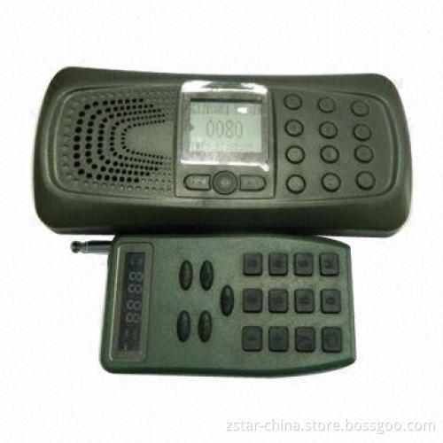 Electronic Bird Caller with Remote Control Function, Sized 142 x 66.5 x 26.5mm
